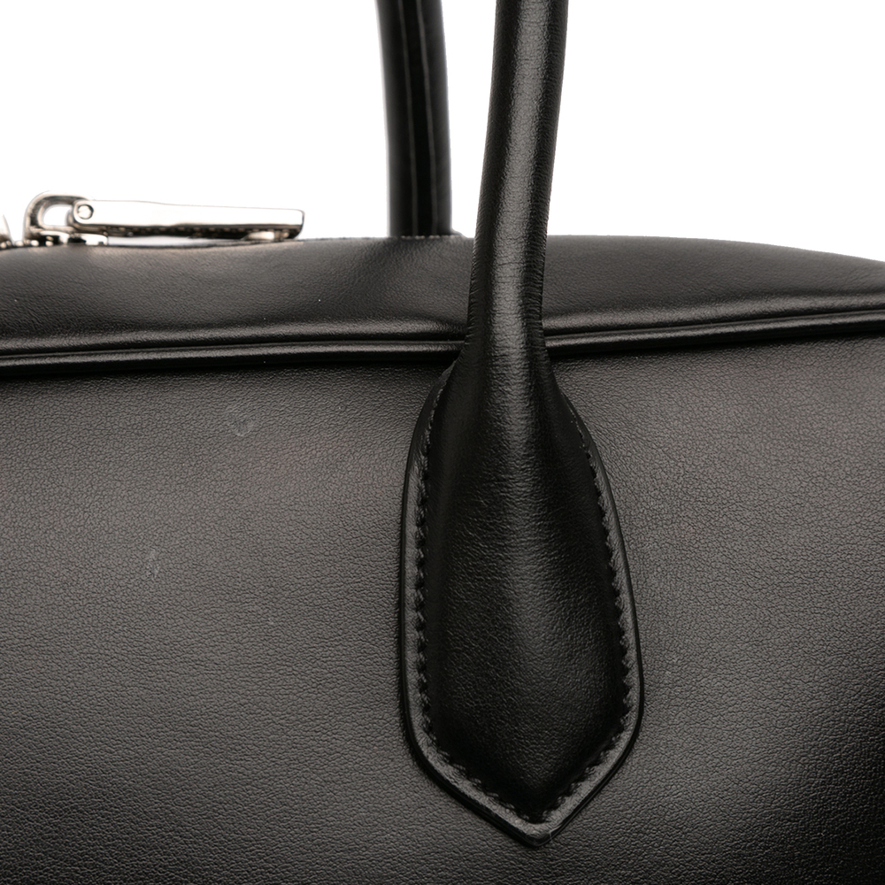 Pre-Loved Prada City Calf Racing Satchel - Picture 9 of 12